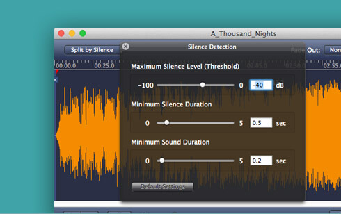 Macsome Audio Splitter For Mac